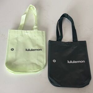 Lululemon Reusable Tote Bags in Green